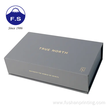 Luxury Design Golden Foil Cosmetic Gift Magnetic Box
